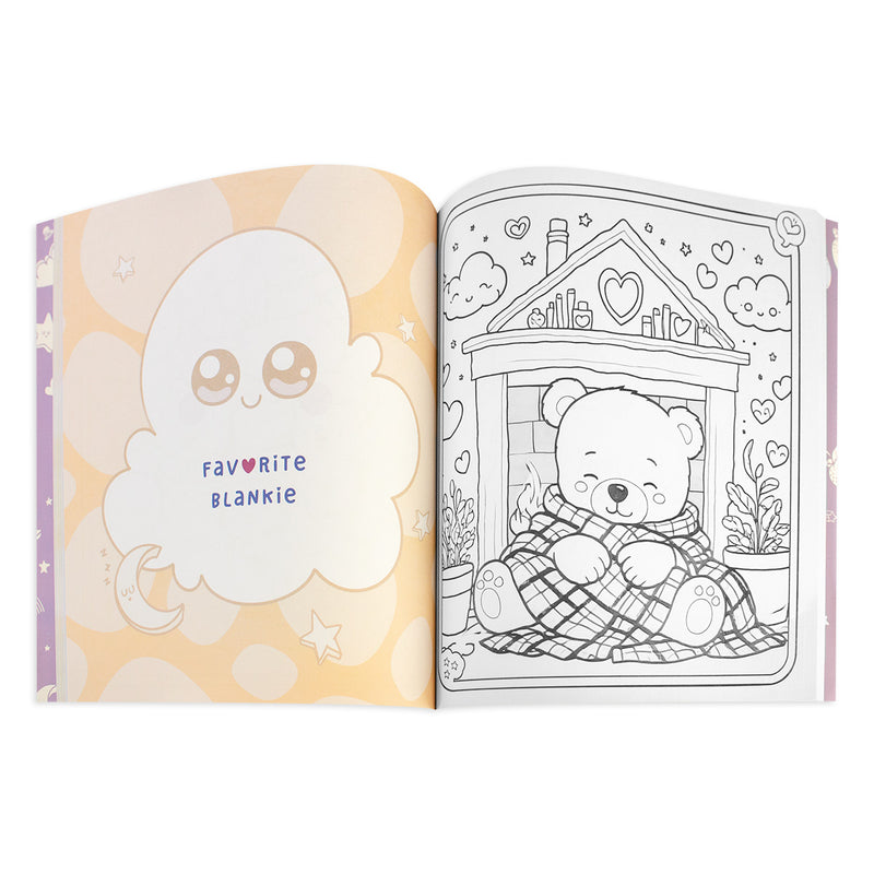 Snuggly Vibes: Cozy Dreams Coloring Book