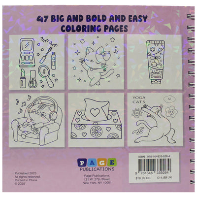 Self-Love: Bold and Easy Coloring Book