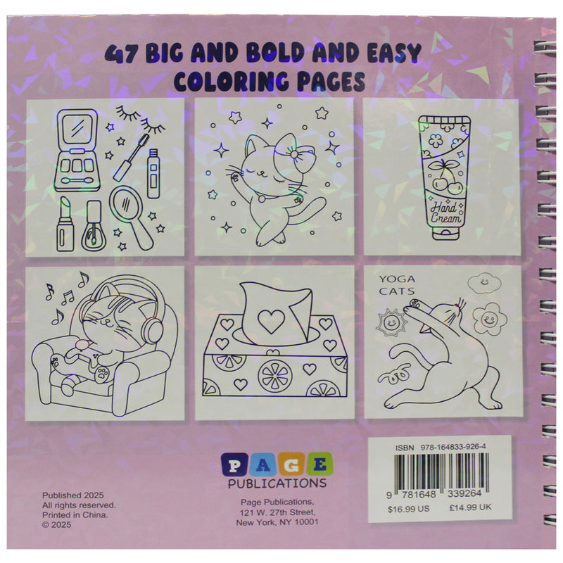 Self-Love: Bold and Easy Coloring Book