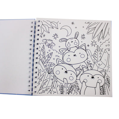 Cozy Friends: Bold and Easy Colouring Book