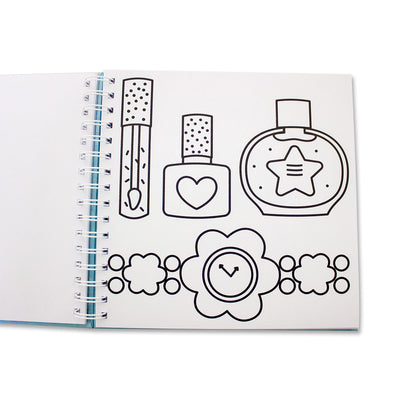 Cute Vibes:  Bold and Easy Coloring Book