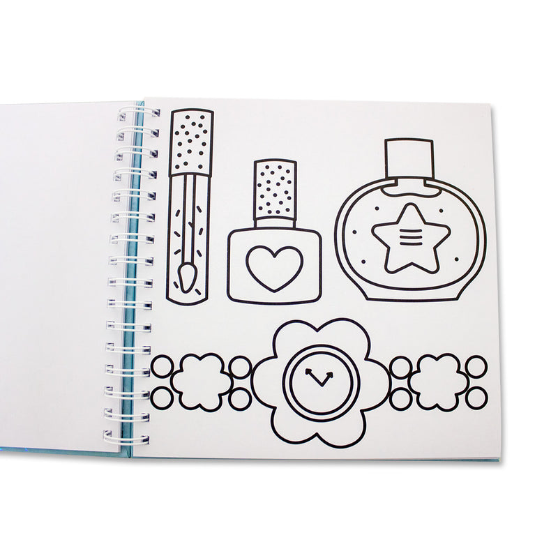 Cute Vibes:  Bold and Easy Coloring Book