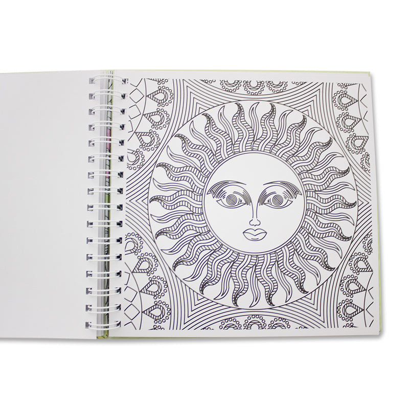 Cool Patterns: Bold and Easy Coloring Book