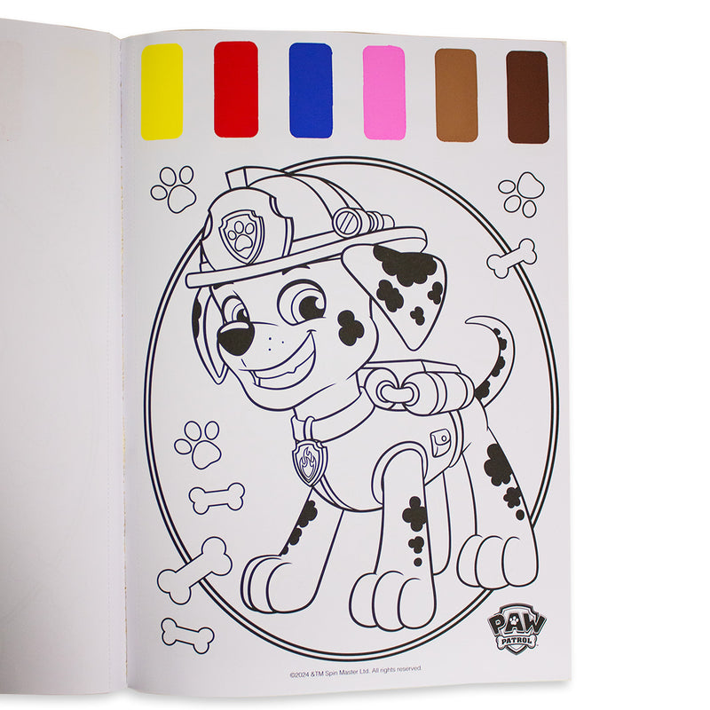 Paw Patrol : Paint with Water Poster Book