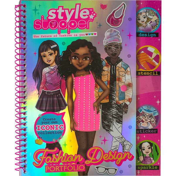 Bookoli Stylestopper Crystal Fashion Skizzenbuch – Mit 2000 Kristallen, Für Diamantmalerei & Mode-Design