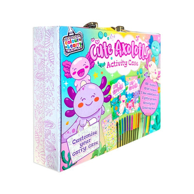 Colour and Carry: 7 Cute Axolotl Activity Case