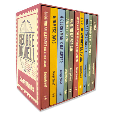 The Greatest Works Of George Orwell 10 Book Collection