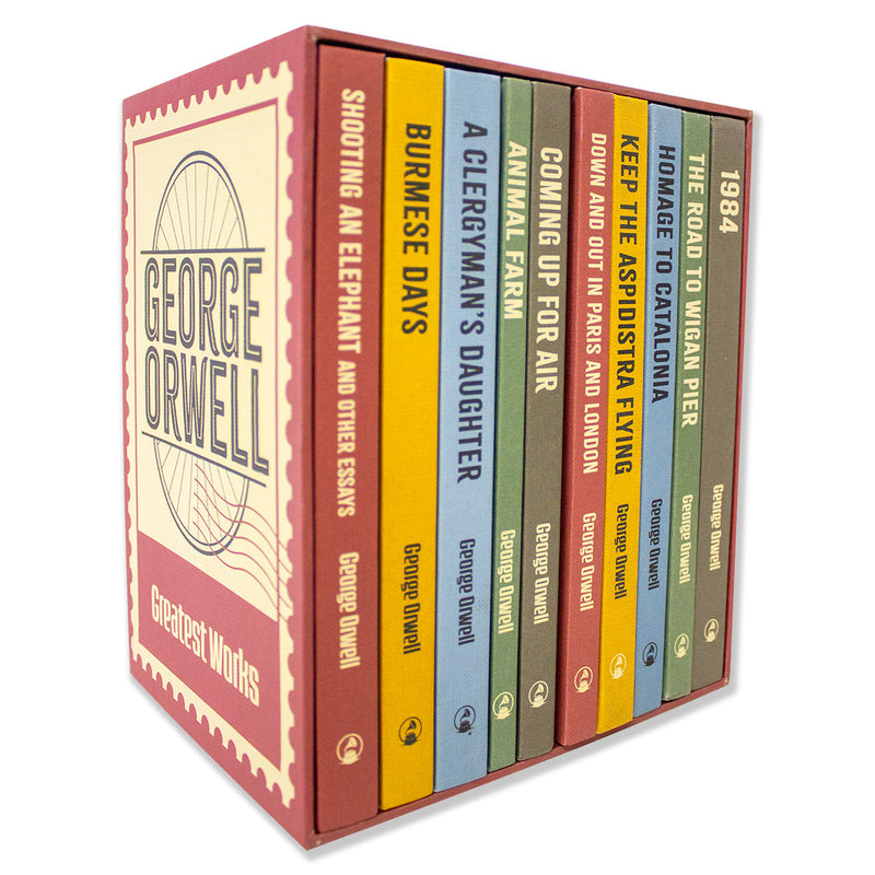 The Greatest Works Of George Orwell 10 Book Collection