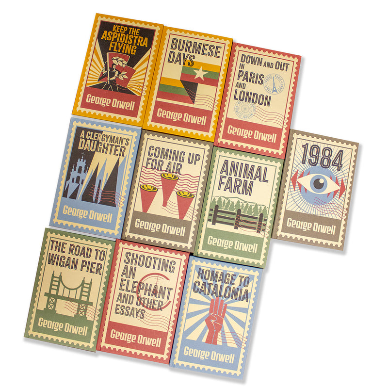The Greatest Works Of George Orwell 10 Book Collection