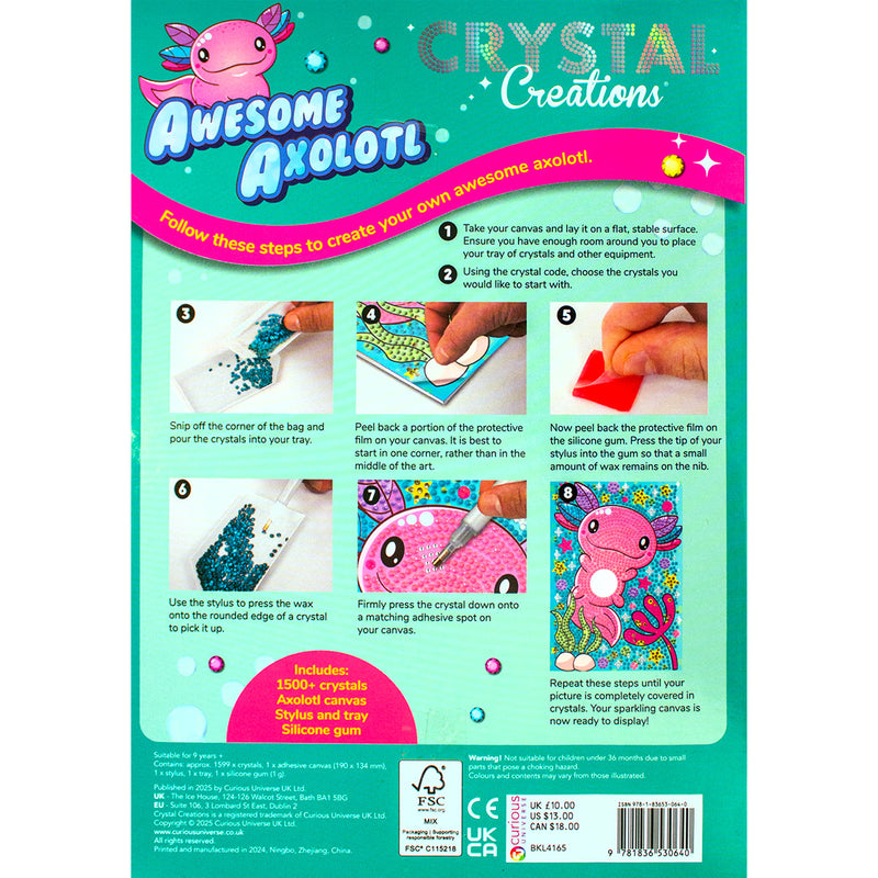 Crystal Creations: Awesome Axolotl