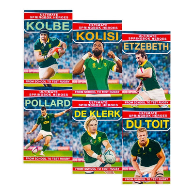 Ultimate Springbok Heroes 6 Book Collection