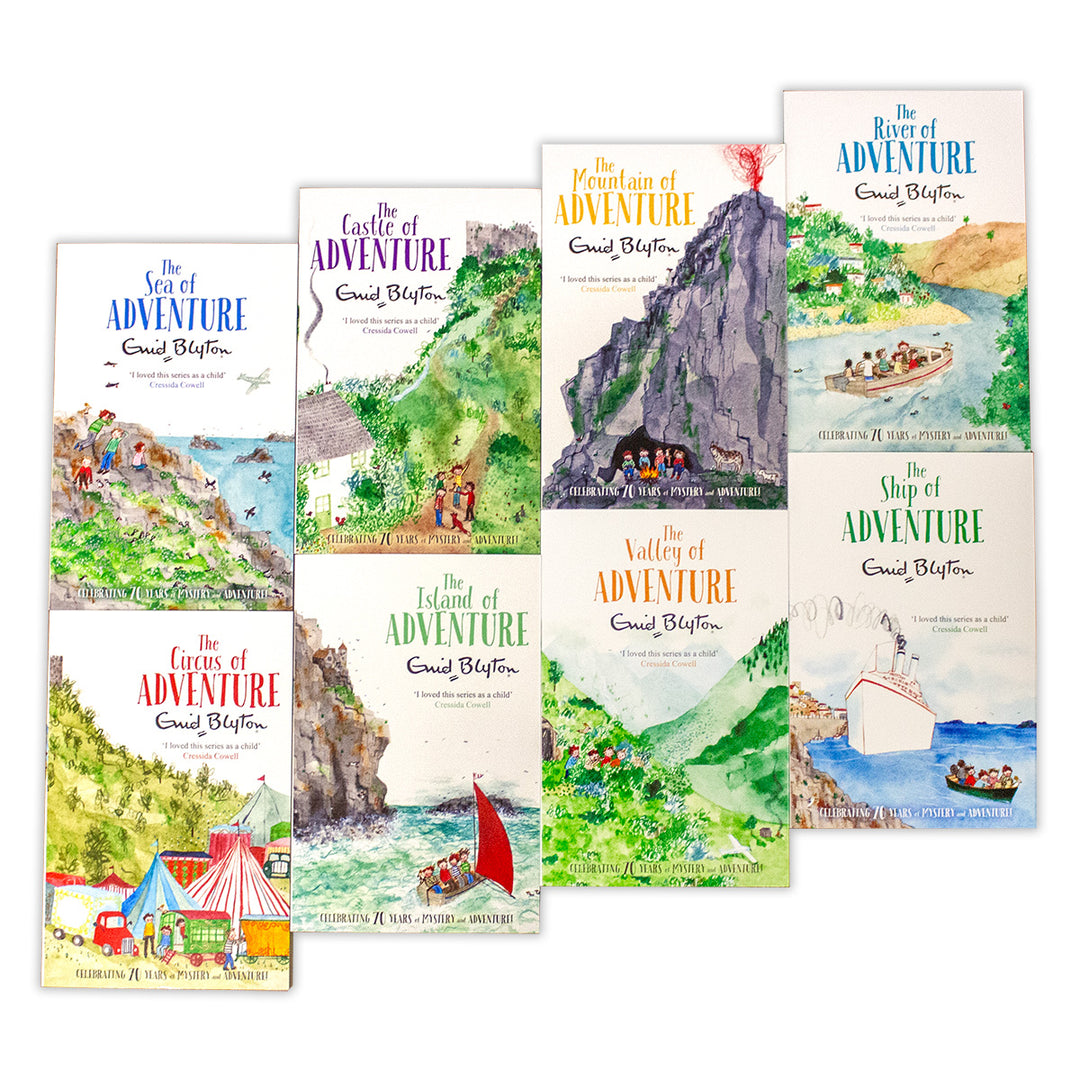 Enid Blyton Adventure Series 8 Book Pack | Readers Warehouse