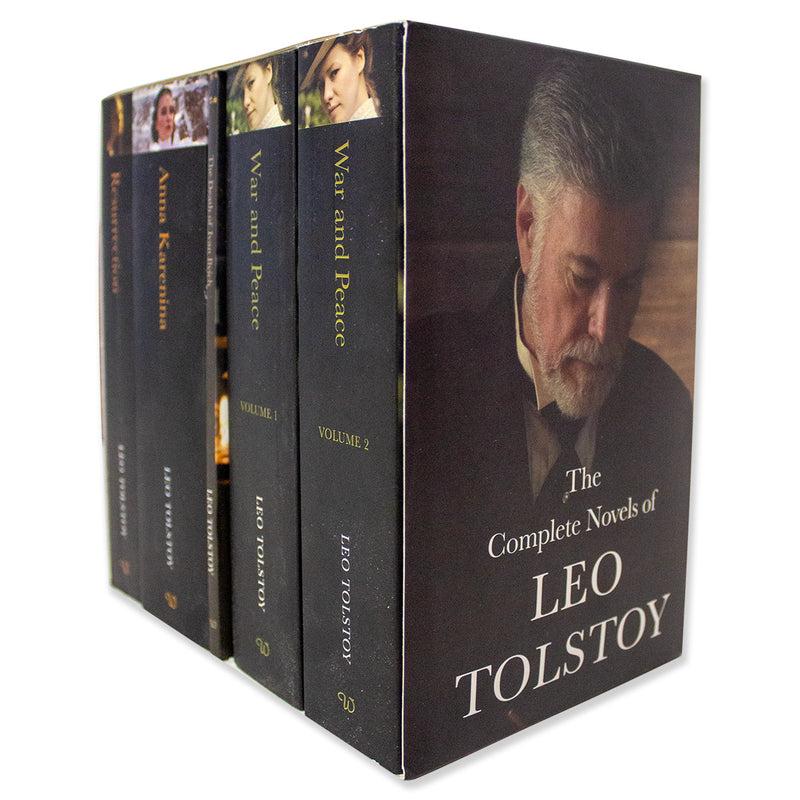 The Complete Novels of Leo Tolstoy 5 Book Collection