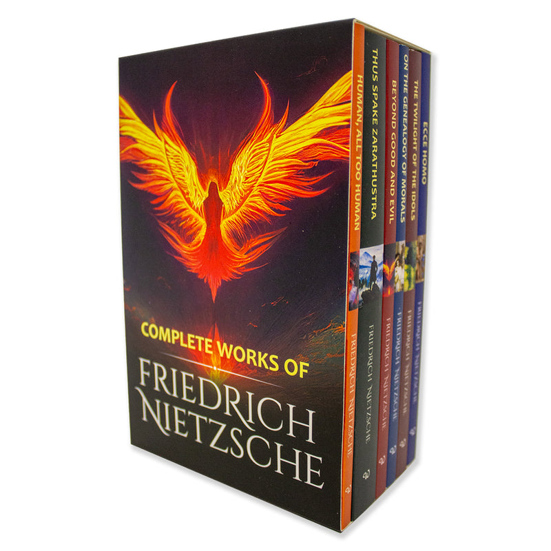 Complete Works of Fredrich Nietzsche 6 Book Collection