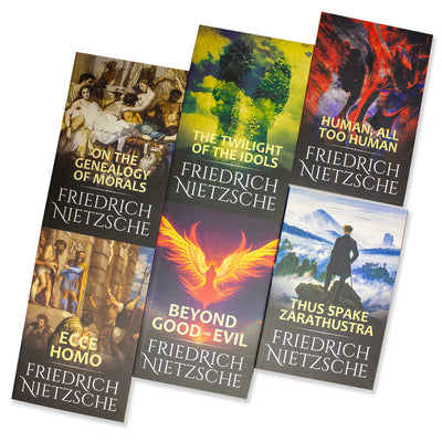 Complete Works of Fredrich Nietzsche 6 Book Collection