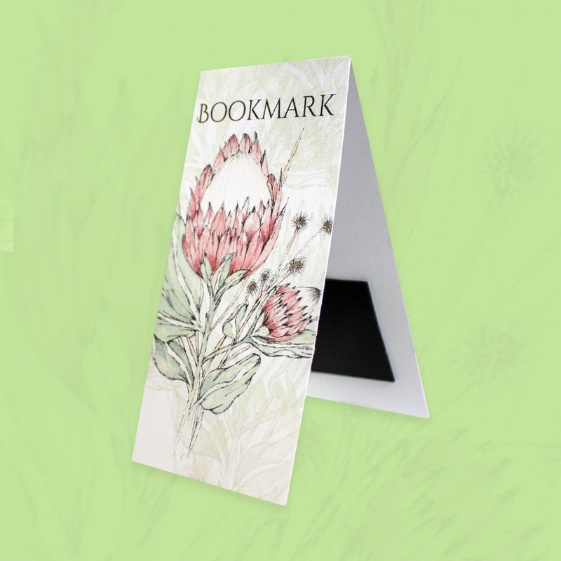 Bookmark Long Pink Protea