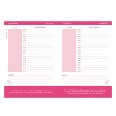 Daily Planner 2025 Joyce Meyer With Zip