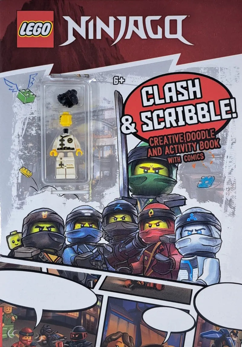 Lego Ninjago: Clash & Scribble Activity Book