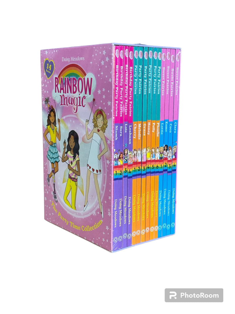 Rainbow Magic The Party Time 14 Book Collection Box Set