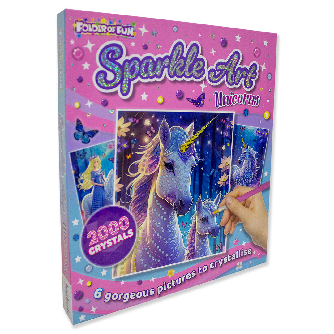 Sparkle Art Unicorns | Readers Warehouse