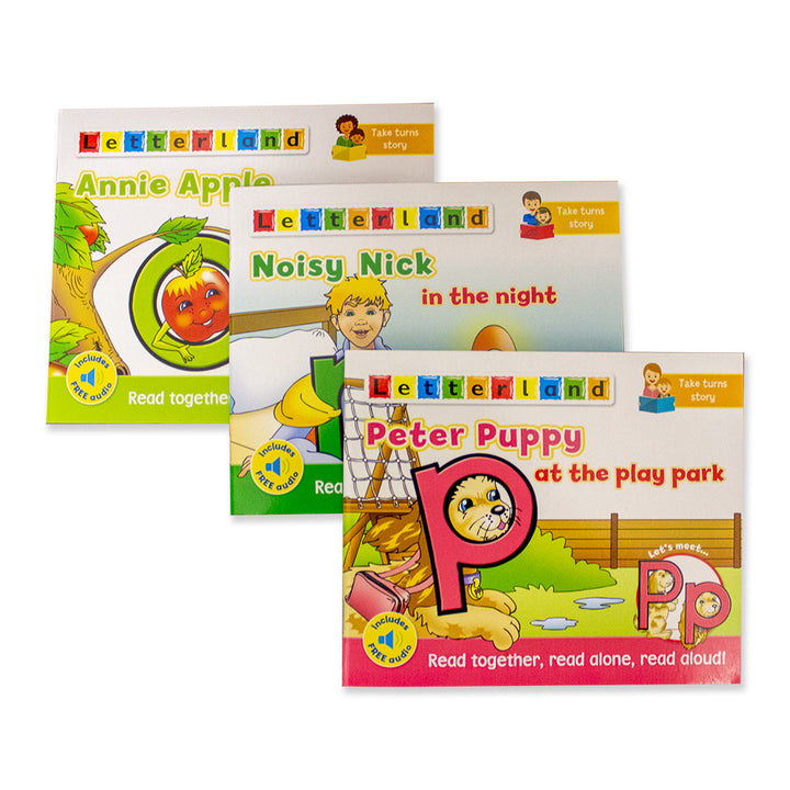 Letterland: My Alphabet Storybooks 26 Book Collection | Readers