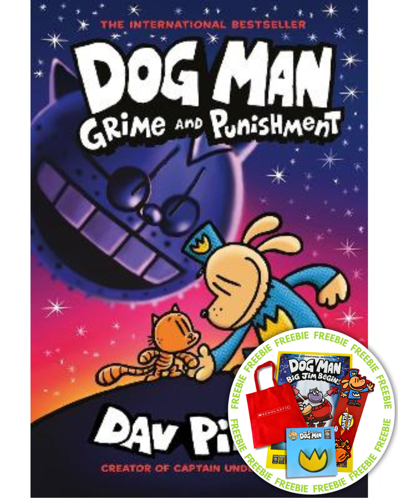 Dog Man - Grime And Punishment (Includes Freebies) | Readers Warehouse Dog Man - Grime And Punishment (Includes Freebies) | Readers Warehouse