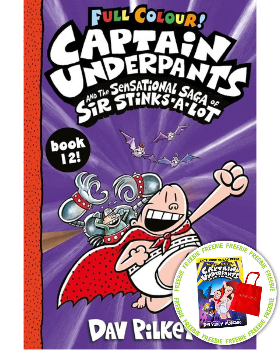 Captain Underpants by Dav Pilkey Children's Books | Readers Warehouse