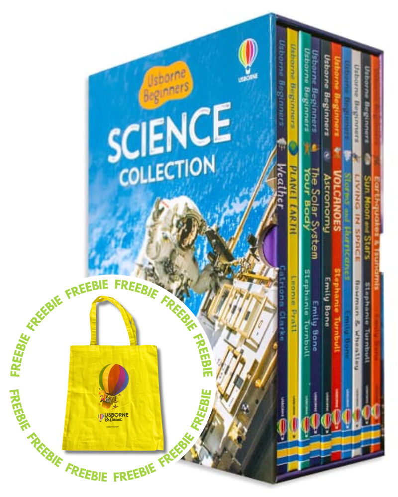 Usborne Beginners Science Collection 10 Book (Box Set)