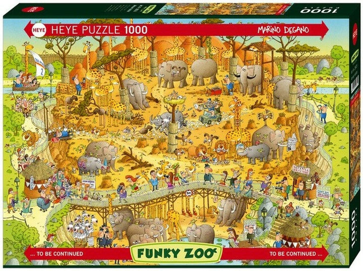 African Habitat 1000 Piece Puzzle | Readers Warehouse