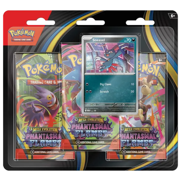Pokémon: Phantasmal Flames 3 Blister Pack