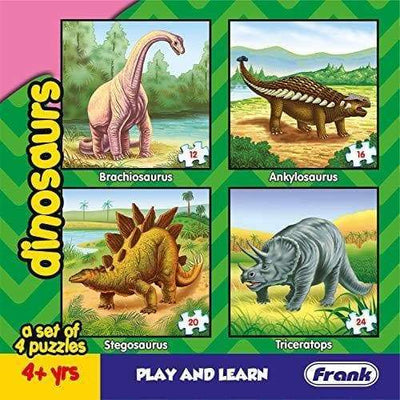 Dinosaurs 4 In 1 Puzzle Box - Readers Warehouse