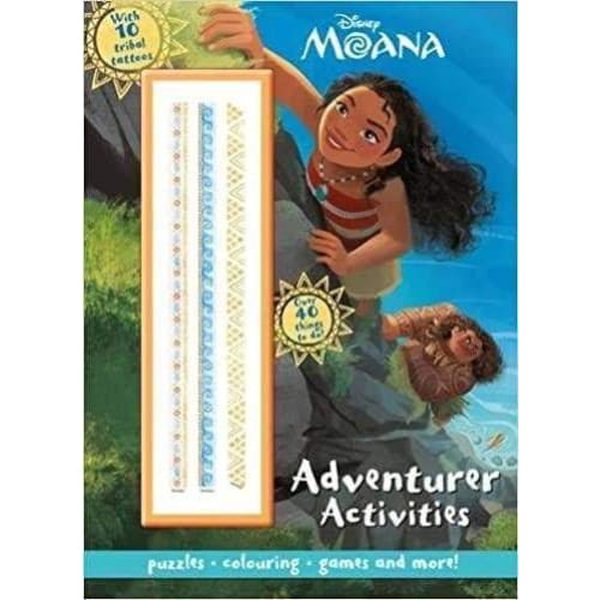 Disney Moana - Adventurer Activities With 10 Tribal Tattoos Disney