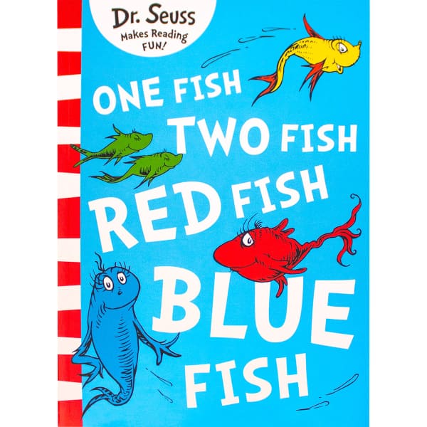 Dr Seuss - One Fish, Two Fish, Red Fish, Blue Fish - Readers Warehouse