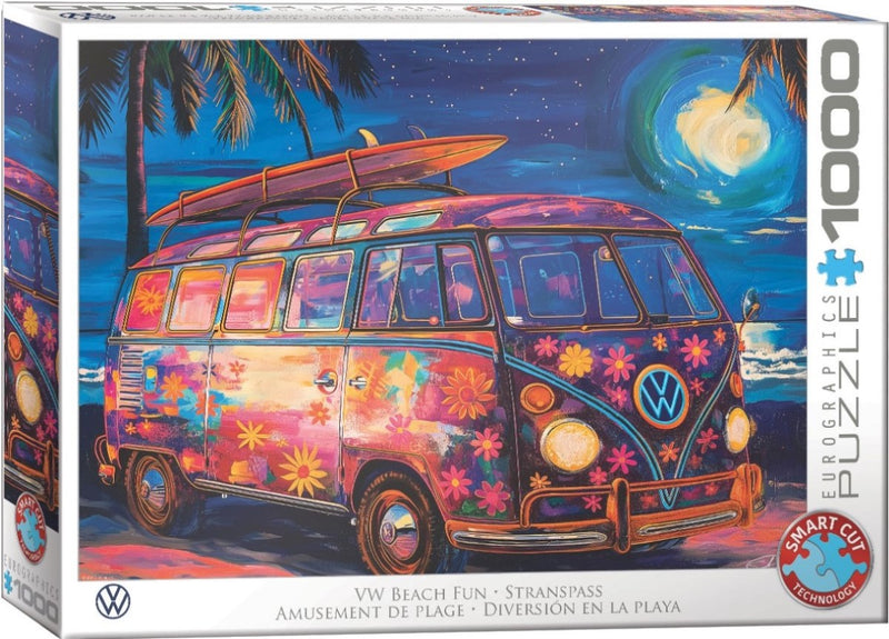VW Beach Fun 1000 Piece Puzzle Box