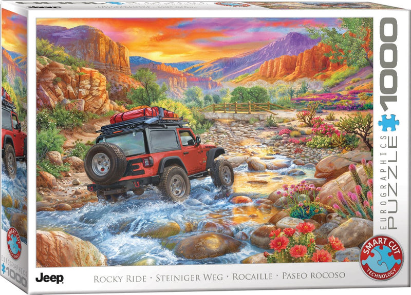 Jeep Rocky Ride 1000 Piece Puzzle Box
