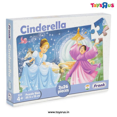 Fairytale Cinderella 3x26 Pieces Puzzles Box Set - Readers Warehouse