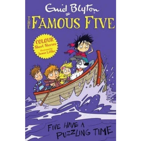 Famous Five Colour Short Stories - Five Have A Puzzling Time Enid Blyton