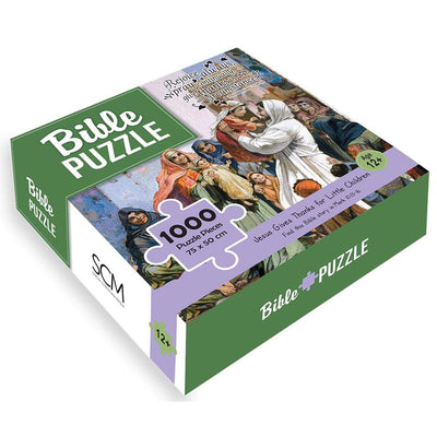 Jesus Gives Thanks - 1000 Pieces Puzzle - Readers Warehouse