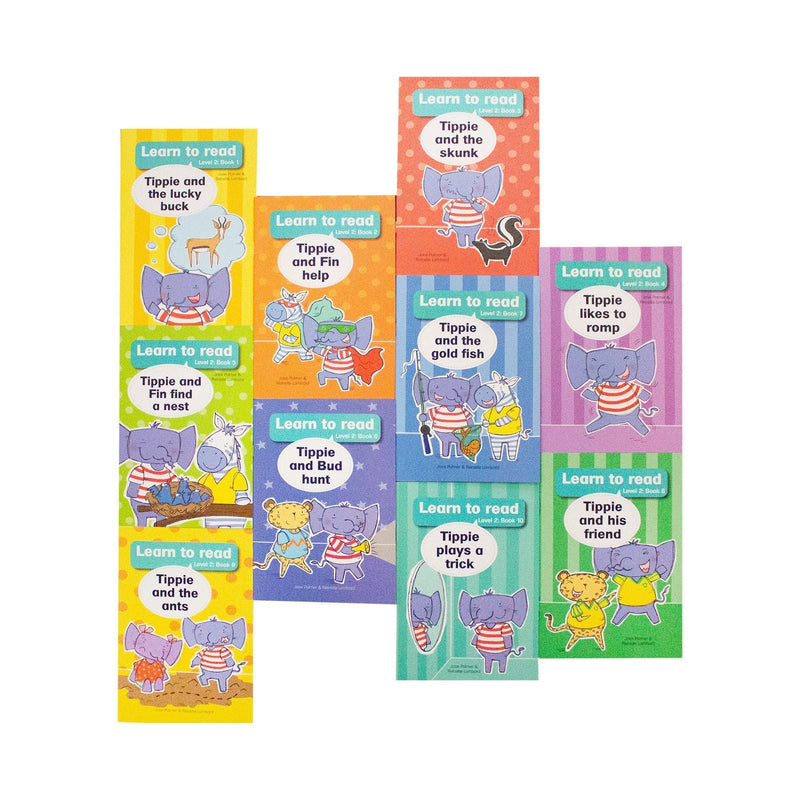 Learn To Read With Tippie - Level 2 (Large 10 Book Pack) - Readers Warehouse