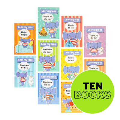 Leer My Lees Met Tippie - Vlak 1 (Large 10 Book Pack) - Readers Warehouse