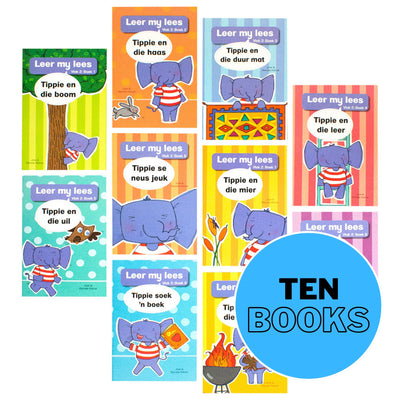 Leer My Lees Met Tippie - Vlak 2 (Large 10 Book Pack) - Readers Warehouse