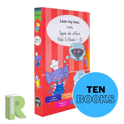 Leer My Lees (Vlak 5) - Tippie Boxset 10 Boeke - Readers Warehouse