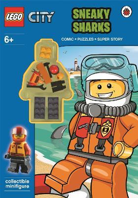 Lego City - Sneaky Sharks Activity Book With Minifigure - Readers Warehouse