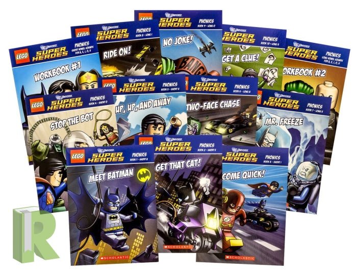 Lego DC Super Heroes Phonics Collection - Readers Warehouse