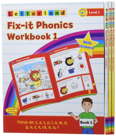 Letterland Fix-it Phonics - Level 1 - Student Pack (2nd Edition) - Readers Warehouse