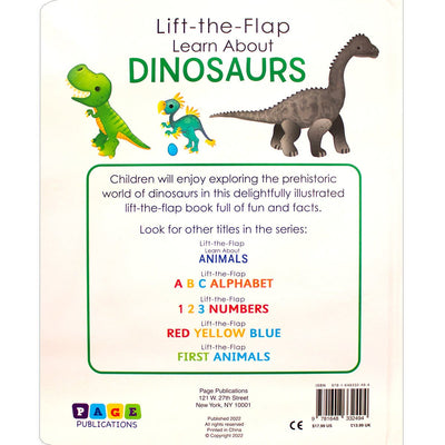 Lift the Flap: Learn About Dinosaurs - Readers Warehouse