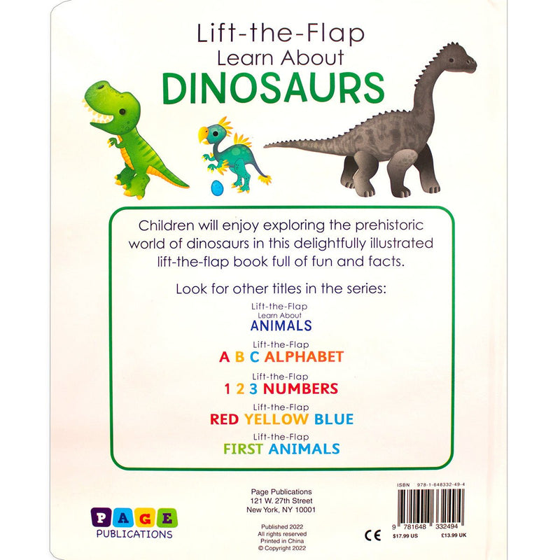 Lift the Flap: Learn About Dinosaurs - Readers Warehouse
