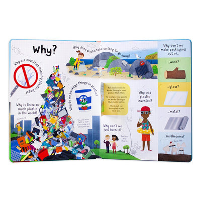 Lift The Flap - Questions And Answers About Plastic - Readers Warehouse