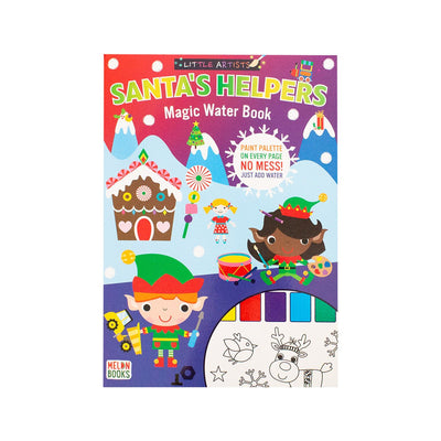 Little Artists Santa's Helpers Magic Water Book - Readers Warehouse