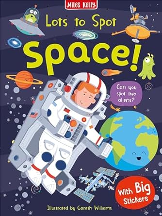 Lots to Spot: Space! Sticker Book - Readers Warehouse